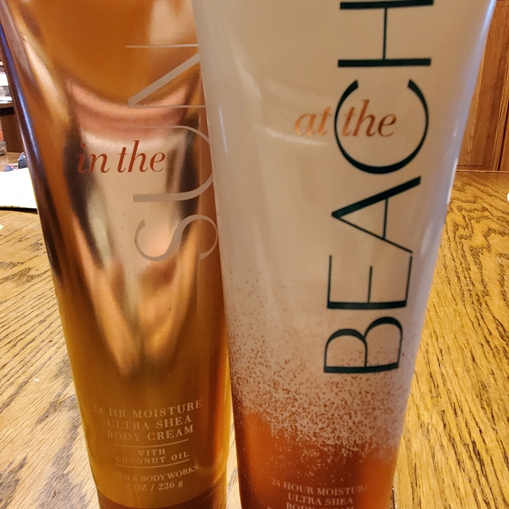 Bath and Body Works body cream